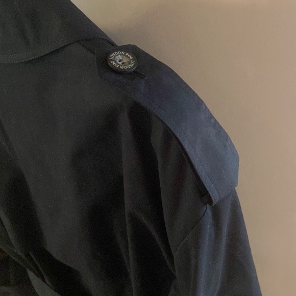 Man’s NWTs London fog vintage trench coat rain coat - Picture 2 of 12